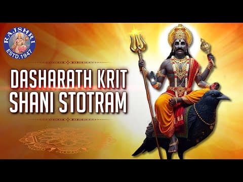 Shani Stotra (Dasharatha) | दशरथकृत शनि स्तोत्र